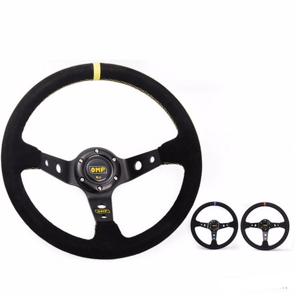 Suede Leather Steering Wheel
